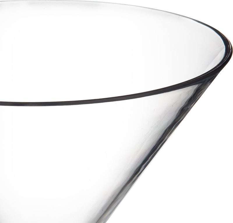 Carlisle FoodService Products Alibi Martini Glass with Break-Resistance for Restaurants, Catering, Kitchens, Plastic, 9 Ounces, Clear - Image 3